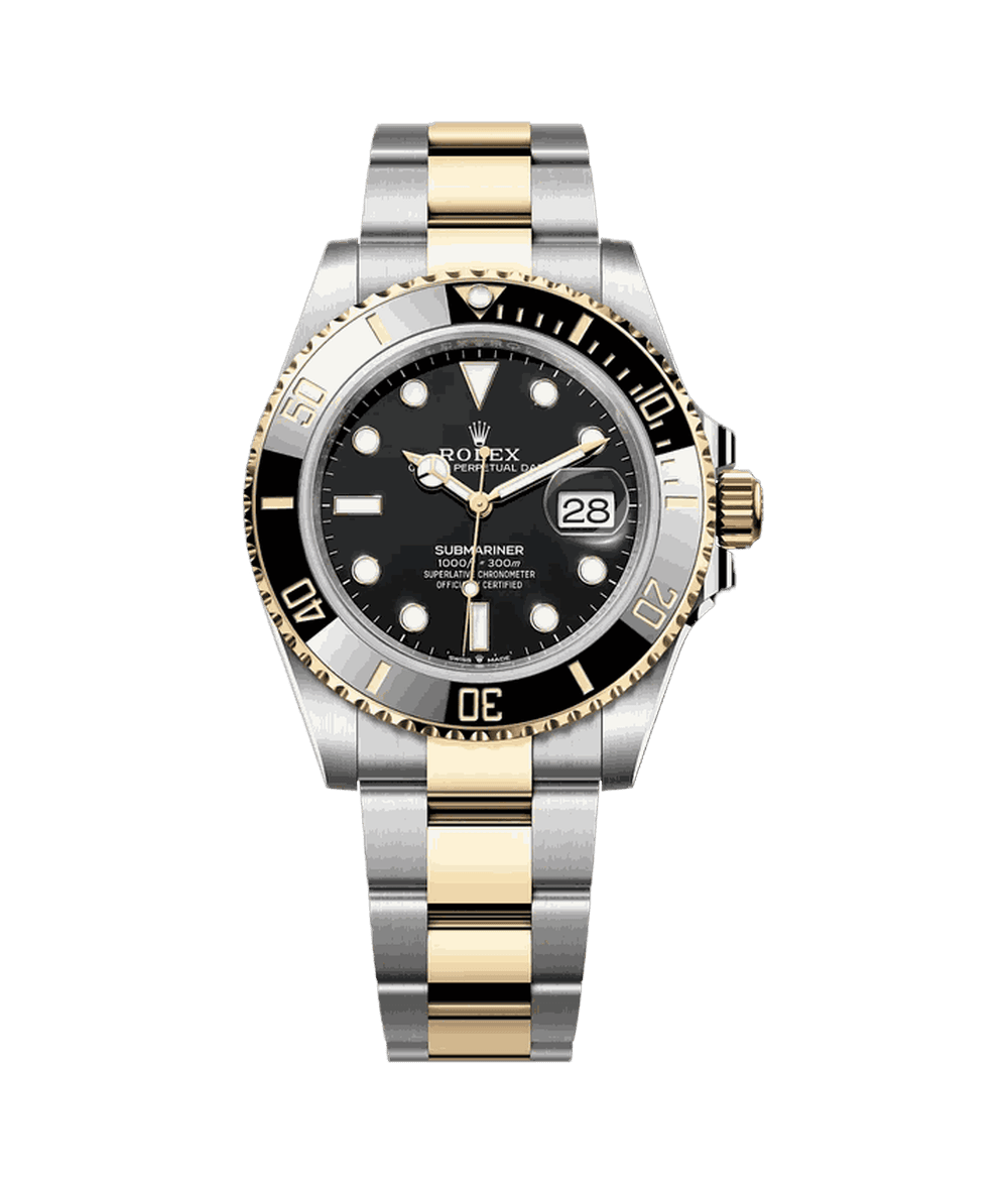 Editorial illustration of Rolex Submariner Date