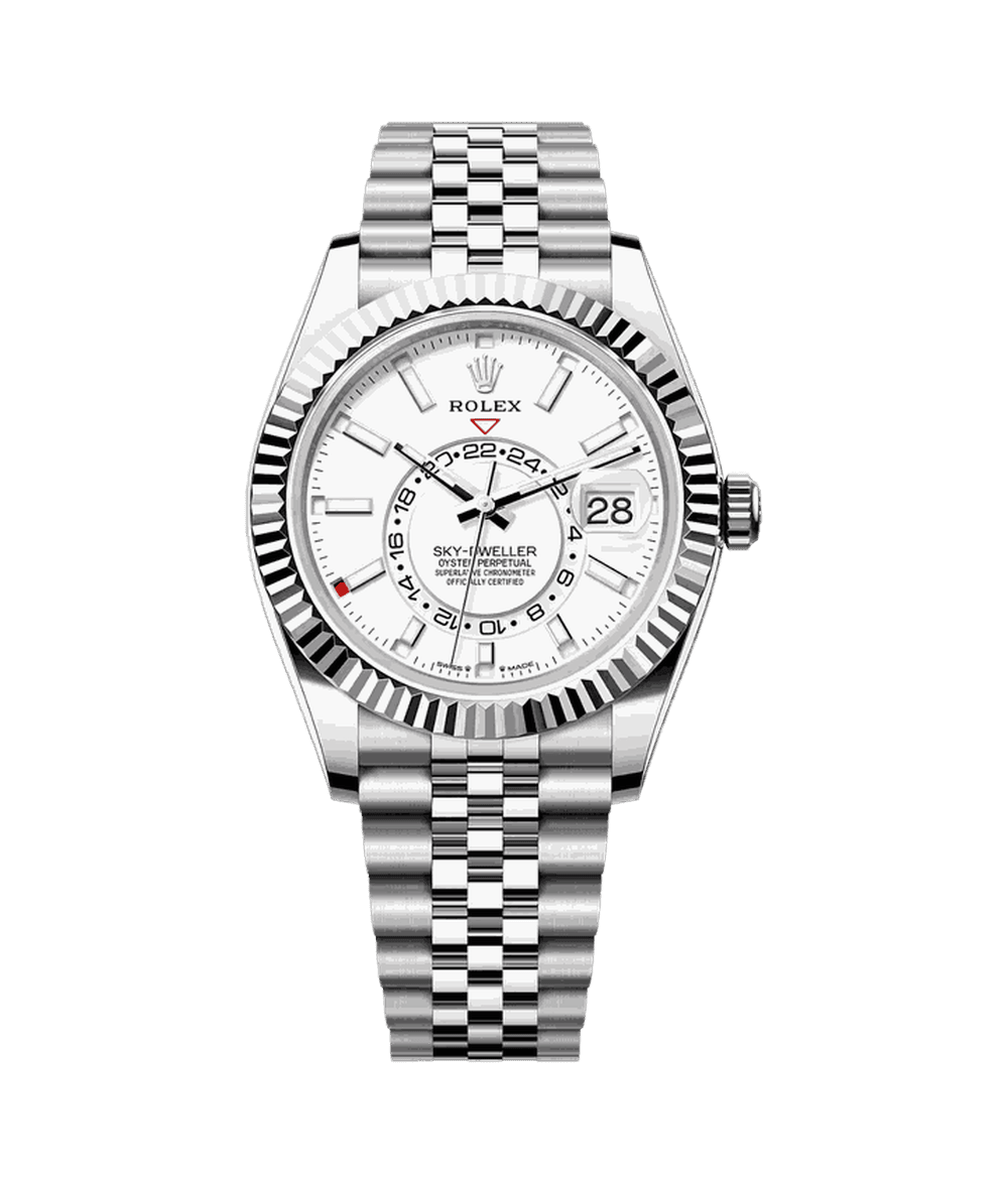 Editorial illustration of Rolex Sky-Dweller 42